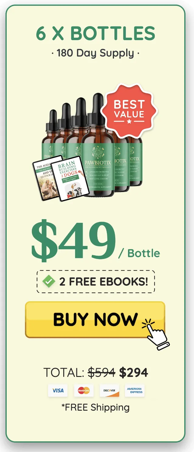 Pawbiotix 6 bottles